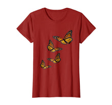 Ladda upp bild till gallerivisning, Monarch Butterfly shirt-Milkweed Plants Butterflies gift 1126719