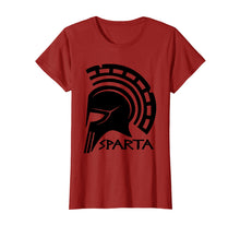 Ladda upp bild till gallerivisning, Funny shirts V-neck Tank top Hoodie sweatshirt usa uk au ca gifts for Sparta T-Shirt Spartan Helmet Ancient Greece Greek Military 2237447
