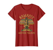 Ladda upp bild till gallerivisning, Namaste Motherfucker Funny Adult Swearing Humor T-Shirt 122375