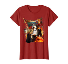 Ladda upp bild till gallerivisning, Funny shirts V-neck Tank top Hoodie sweatshirt usa uk au ca gifts for Vladimir Putin Riding Unicorn Epic Russian Flag T-shirt 2245363