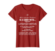 Ladda upp bild till gallerivisning, Funny Choir Director Design - The Perfect Christmas Gift! T-Shirt-533482