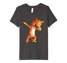 Ladda upp bild till gallerivisning, Funny shirts V-neck Tank top Hoodie sweatshirt usa uk au ca gifts for Dabbing Giraffe T shirt Giraffes Funny Dab Dance Tees Gifts 1575397