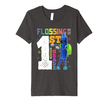 Ladda upp bild till gallerivisning, Funny Back to School 1st Grade Flossing Crayon Shirt Kids 5055130