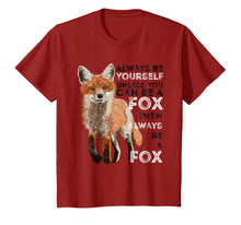 Ladda upp bild till gallerivisning, Funny shirts V-neck Tank top Hoodie sweatshirt usa uk au ca gifts for Always Be Yourself Unless You Can Be A Fox Shirt Funny Gift 474268