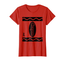Ladda upp bild till gallerivisning, Red Crayon Box Halloween Costume Couple Group T-Shirt 7911