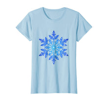 Ladda upp bild till gallerivisning, Snowflake T-Shirt Winter Christmas Frozen Snow Gift 264482