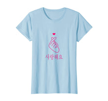 Ladda upp bild till gallerivisning, Funny shirts V-neck Tank top Hoodie sweatshirt usa uk au ca gifts for Pink K Pop Finger Heart T Shirt 1496659