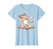 Ladda upp bild till gallerivisning, Funny shirts V-neck Tank top Hoodie sweatshirt usa uk au ca gifts for 'Dabbing Chef Sushi Cat' Funny Sushi Gift Shirt 4140698