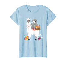 Ladda upp bild till gallerivisning, Funny shirts V-neck Tank top Hoodie sweatshirt usa uk au ca gifts for Sloth Llama Egg-Hunt Funny Cute Easter Shirt Gift Idea 2314735