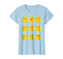 Ladda upp bild till gallerivisning, Funny shirts V-neck Tank top Hoodie sweatshirt usa uk au ca gifts for Cute Yellow Ducklings Emoji T-Shirt 3854312
