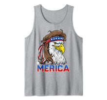 Ladda upp bild till gallerivisning, Merica Eagle Mullet 4th of July Men Women American Flag USA Tank Top 478734