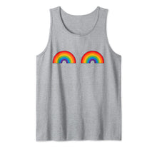 Ladda upp bild till gallerivisning, Gay Pride Rainbow Boobs - Funny LGBTQ Rainbow Boobies Pride Tank Top 105418
