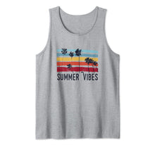 Ladda upp bild till gallerivisning, Summer Vibes Retro Style Distressed Tropical Tank Top 749854