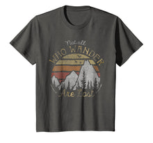 Ladda upp bild till gallerivisning, Not All Who Wander Are Lost Gradient Mountain Gold T-Shirt