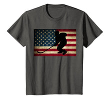 Ladda upp bild till gallerivisning, Funny shirts V-neck Tank top Hoodie sweatshirt usa uk au ca gifts for Ice Hockey T-Shirt USA Flag Ice Hockey Player Tee 1907868