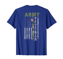 Ladda upp bild till gallerivisning, u.s. army veteran tshirt defender of liberty and freedom 163266