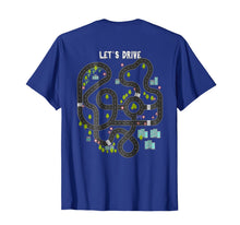 Ladda upp bild till gallerivisning, Play Cars on Daddys Back Gift T Shirt for Dad Massage Tee 68341