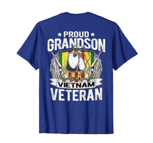 Ladda upp bild till gallerivisning, Funny shirts V-neck Tank top Hoodie sweatshirt usa uk au ca gifts for Proud Grandson Of Vietnam Veteran Shirt Military Vet Gift 1493456