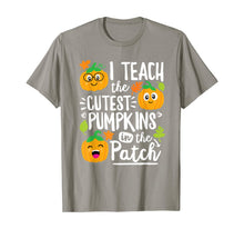 Ladda upp bild till gallerivisning, I Teach the Cutest Pumpkins in The Patch Shirt Teacher Tee T-Shirt 108742