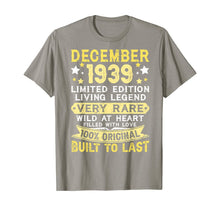 Ladda upp bild till gallerivisning, Funny shirts V-neck Tank top Hoodie sweatshirt usa uk au ca gifts for 1939 December 80 Years Old Tee 80th Birthday Gifts Christmas T-Shirt 631572