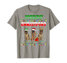 Ladda upp bild till gallerivisning, Funny shirts V-neck Tank top Hoodie sweatshirt usa uk au ca gifts for German Shepherd Dog Tree Christmas Sweater Xmas Dogs Gifts T-Shirt 897453