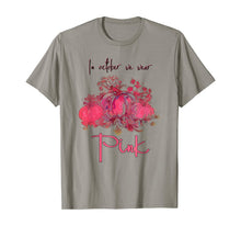 Ladda upp bild till gallerivisning, In October We Wear Pink Pumpkin Breast Cancer Halloween T-Shirt 287276