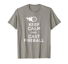 Ladda upp bild till gallerivisning, Funny shirts V-neck Tank top Hoodie sweatshirt usa uk au ca gifts for Funny Keep Calm & Fireball Dungeon Dragons Gaming T-Shirt 1212921