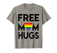 Ladda upp bild till gallerivisning, free mom hugs tshirt rainbow heart LGBT pride month T-Shirt 115838