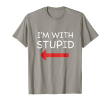 Ladda upp bild till gallerivisning, Funny shirts V-neck Tank top Hoodie sweatshirt usa uk au ca gifts for I'm With Stupid Funny T Shirt 598239