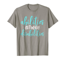 Ladda upp bild till gallerivisning, Funny shirts V-neck Tank top Hoodie sweatshirt usa uk au ca gifts for Abilities Outweigh Disabilities Special Education T Shirt 2783390