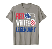 Ladda upp bild till gallerivisning, Red White Legendary American Sunglasses 4th of July Shirt 1012338