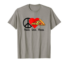 Ladda upp bild till gallerivisning, Funny shirts V-neck Tank top Hoodie sweatshirt usa uk au ca gifts for Peace Love Pizza T-Shirt Shirt Tee - Eat Food Party Slice Pi 2170606