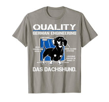 Ladda upp bild till gallerivisning, Funny shirts V-neck Tank top Hoodie sweatshirt usa uk au ca gifts for Quality German Engineering Das Dachshund - Doxie T shirt 203099