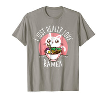 Ladda upp bild till gallerivisning, Funny shirts V-neck Tank top Hoodie sweatshirt usa uk au ca gifts for Love Ramen Japanese Noodles T-Shirt Kawaii Anime Cat Gifts 1514539