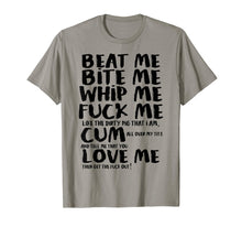 Ladda upp bild till gallerivisning, Funny shirts V-neck Tank top Hoodie sweatshirt usa uk au ca gifts for Beat me bite me whip me shirt 3350312