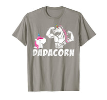 Ladda upp bild till gallerivisning, Dadacorn Muscle Unicorn Dad Baby Fathers Day funny Gift T-Shirt 214290