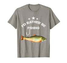 Ladda upp bild till gallerivisning, Funny shirts V-neck Tank top Hoodie sweatshirt usa uk au ca gifts for I'd Rather Be Fishing T-Shirt Funny Fisherman Gift Shirt 2053155