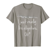 Ladda upp bild till gallerivisning, Funny shirts V-neck Tank top Hoodie sweatshirt usa uk au ca gifts for I Just Really Like Alligators OK - Funny Alligator T-shirt 2054707