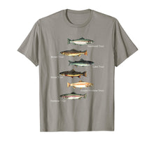 Ladda upp bild till gallerivisning, Types Of Trout Fish Species Collection Fishing T-Shirt