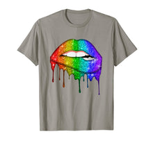 Ladda upp bild till gallerivisning, Rainbow Lips T Shirts Pride Gay Lesbian LGBT Shirt Gift 21027