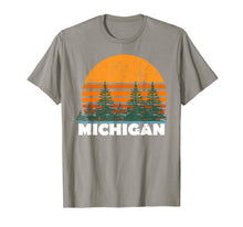 Ladda upp bild till gallerivisning, Michigan Shirt | Vintage Retro Sunset MI State Tee Gift 328145