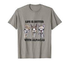 Ladda upp bild till gallerivisning, Funny shirts V-neck Tank top Hoodie sweatshirt usa uk au ca gifts for Life is Better with Alpacas Shirt, Alpaca Lover Shirt 1928810