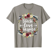 Ladda upp bild till gallerivisning, Teach Love Inspire Teacher Teaching Appreciation Day T-Shirt 86148