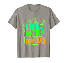 Ladda upp bild till gallerivisning, Funny shirts V-neck Tank top Hoodie sweatshirt usa uk au ca gifts for Life Is Better With Reptiles TShirt Leopard Gecko Shirt 1802855