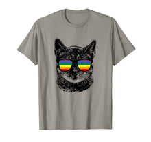 Ladda upp bild till gallerivisning, Funny Cat Gay Pride LGBT Rainbow Sunglasses Shirt 49770