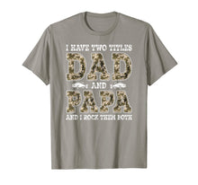 Ladda upp bild till gallerivisning, Mens I Have Two Titles Dad And Papa Father's Day Fishing T-Shirt 101733