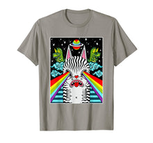 Ladda upp bild till gallerivisning, Funny shirts V-neck Tank top Hoodie sweatshirt usa uk au ca gifts for Trippy Psychedelic Rainbow Space Cat Dinosaur Pop Art Shirt 318378
