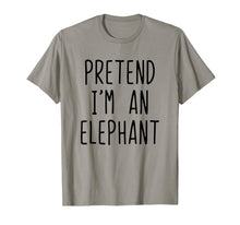 Ladda upp bild till gallerivisning, Pretend I'm A Elephant Costume Halloween Funny T-Shirt