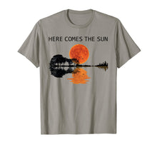 Ladda upp bild till gallerivisning, Here Comes The Sun Guitar Shadow Sunset T-Shirt 160083