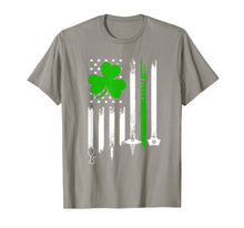 Ladda upp bild till gallerivisning, American Flag Shamrock Nurse St Patrick's Day Gifts TShirt466086
